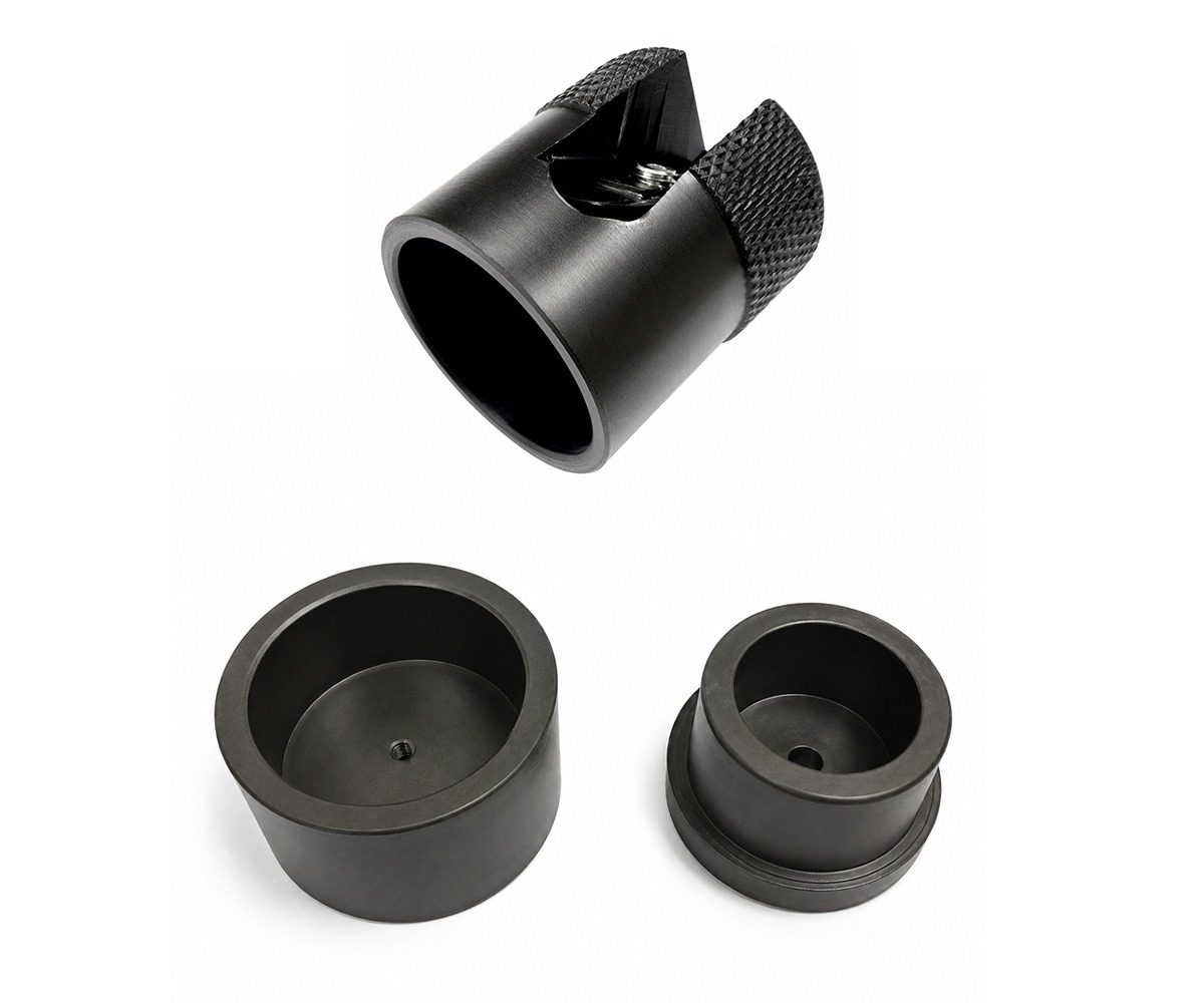 2" Socket Fusion Heater Adapter Set & Depth Gauge/Chamfer Tool (image for) 2" Socket Fusion Heater Adapter Set & Depth Gauge/Chamfer Tool