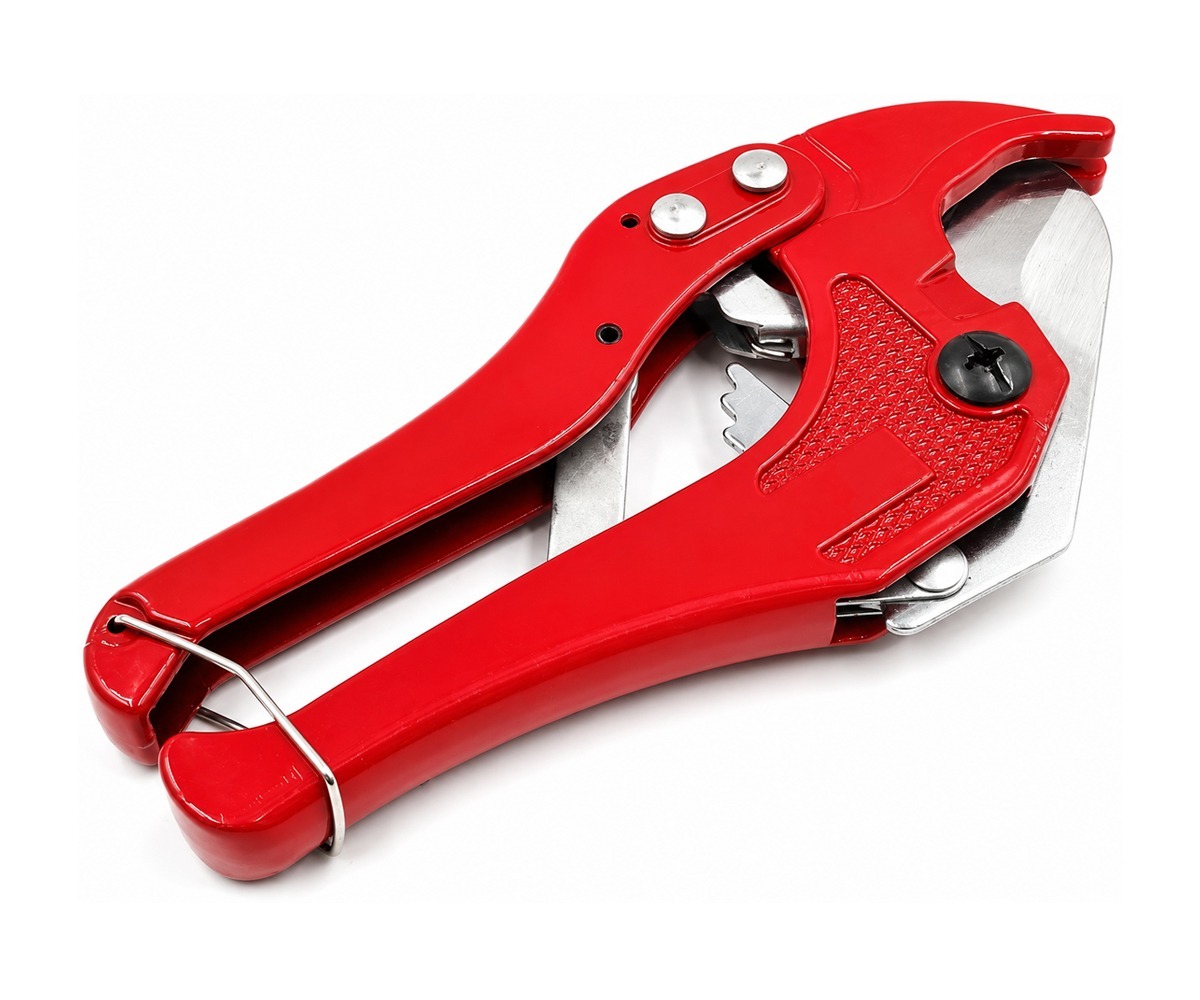 Ratchet Action Hose & PVC HDPE Pipe Cutter (image for) Ratchet Action Hose & PVC HDPE Pipe Cutter